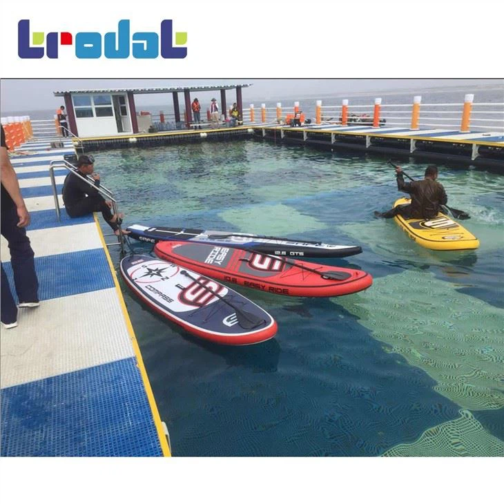 Modular Floating PE Pontoon Dock Bridge